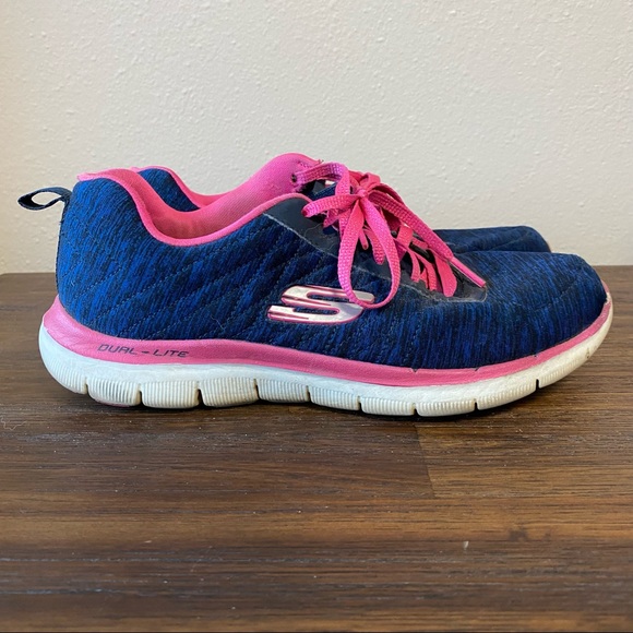 Skechers Shoes - SKECHERS • Dual Lite Athletic Shoes - Size 7